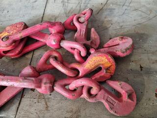 2x Chain Load Binders, 6000kg Capacity
