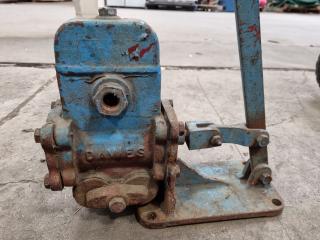 Vintage Hand Actuated Pump by Davies