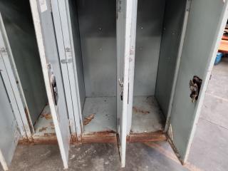 10x Door Personnel Locker Unit by W.H. Harris