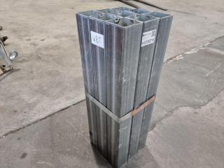 Bundle of 9 Galvanized Box Sections