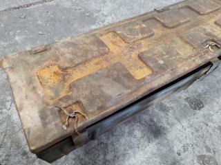 Vintage WWIi 3.7-inch HE Shell Case