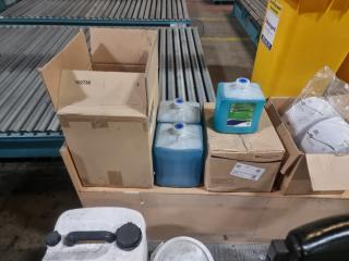 Pallet of Assorted Commerical Cleaning Products
