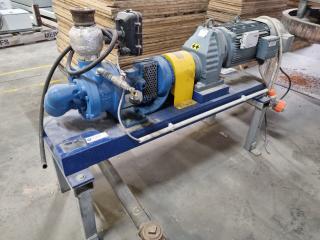 Viking Industrial Pump Assembly w/ SEW Eurodrive Motor & Reduction Box