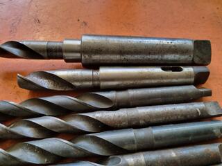 9x Assorted MT No.3 Drills + 3x Shank Sleeves