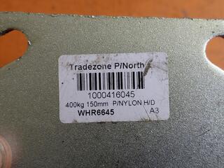 4 x 400kg 150mm Castor Wheels