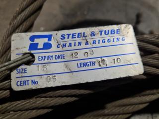 11-Metre Lifting Cable, 9700kg Capacity