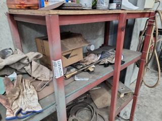 Custom Steel Workshop Storage Shelf
