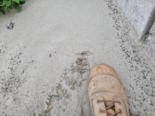 Pile of Light Gray Sand