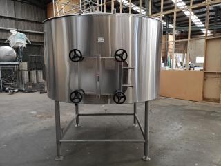 Stainless Steel Mash Tun, Double Walled
