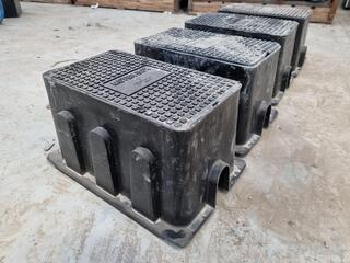 4x In-Ground Water Meter Boxes