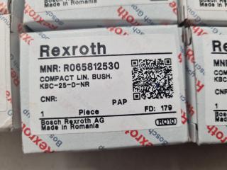 12x Rexroth Compact Linear Bearings, 35mm, New