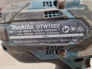 Makita LXT 18V Cordless Brushless 1/2" Impact Wrench