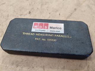 Thread Measuring Paraellels Set