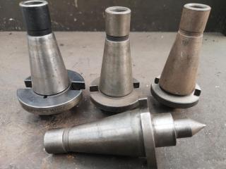 4x Assorted NT40 Type Tool Holders