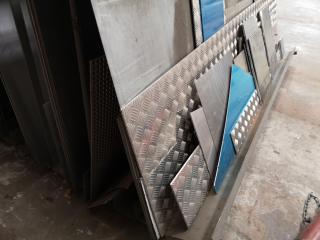 Industrial Material Storage Rack of Sheet Steel & Aluminum Materials