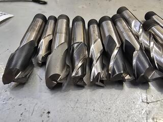 Large Lot of Milling Cutters 