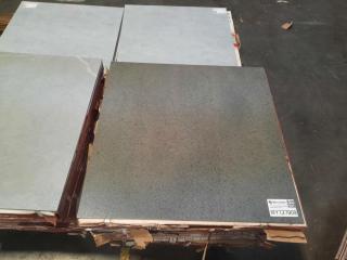 13.7M2 Garbon Seramic 600x600x10mm Midas Black Ceramic Floor Tiles