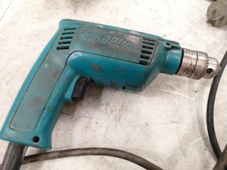 3x Corded Drills by Makita