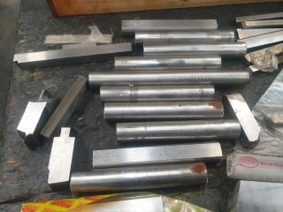 Assorted Pieces of High Speed Steel