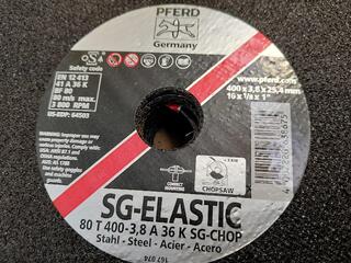 10x 400mm diameter Cut-Off Wheels
