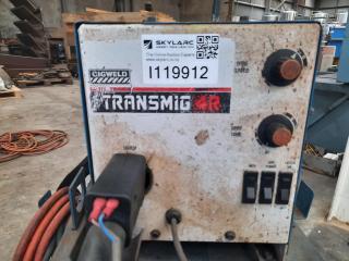 Cigweld Transmig 400 Welder with Transmig 4R Wire Feeder