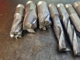 Large Lot of Milling Machine Endmills 