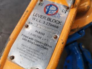 Pacific Hoists 3.2T Lever Chain Block