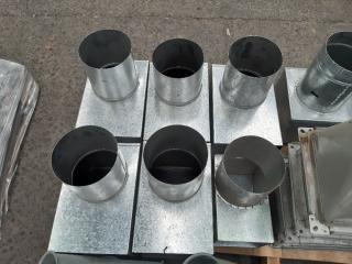 Pallet Of Assorted Flueing Dampers /Joiners/ Adapters