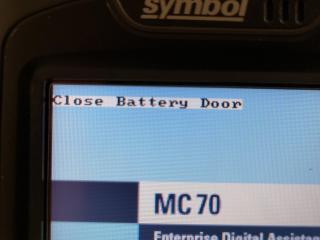 Symbol MC70 Mobile Handheld Computer w/ Charging Cradle