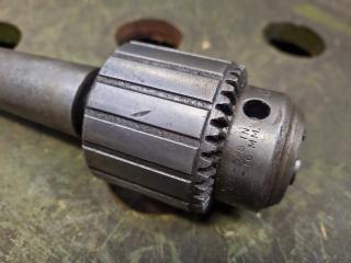 2x 16mm Keyed Drill Chucks w/ Morse Taper Shanks