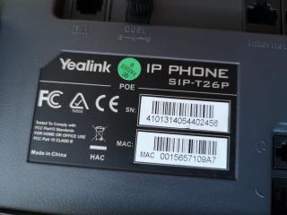 7x Yealink Office IP Phones + 2x Jabra Handsfree Headsets