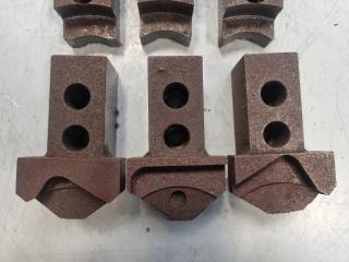 3 Sets of CNC Chuck Jaws