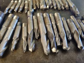 Large Lot of Milling Machine Endmills 