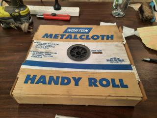 Norton Metalcloth Handy Roll 40mm x 50M