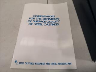 Comparators for Definition of Surface Quality of Steel Castings Set