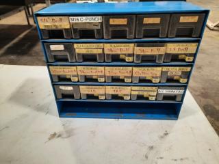 6 x Assorted Workshop Part Drawers