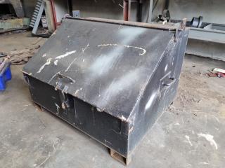 Heavy Steel Worksite Tool Box