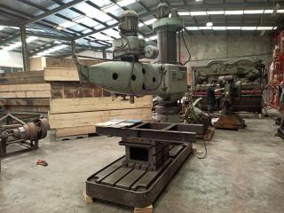 Large HCP Radial Arm Drill