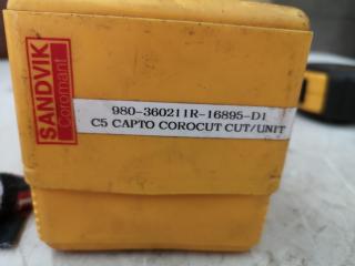 Sandvik Coromant CoroCut Capto C5 Indexable Lathe Cutter