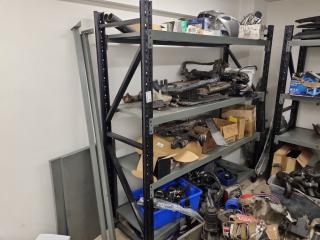 Heavy Duty Steel Workshop Shelving Assembly