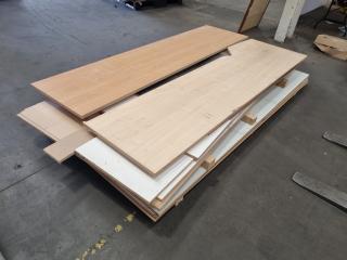 Assortment of MDF Sheets and Cutoffs