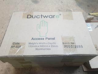 4 x New Ductware Access Panels
