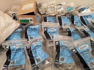 Assorted Building Fasteners, Brackets, & More