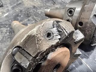 3 x NT40 Milling Machine Face Cutters 