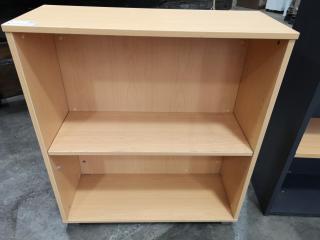 2x Office Bookshelf Storage Shelves