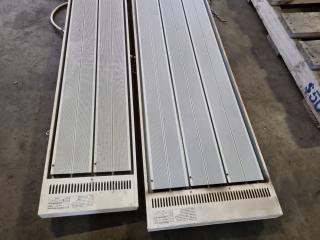 2x Workshop Ceiling Hung Electric Heaters by Energotech