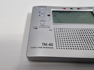 Korg TM-40 Digital Tuner/Metronome