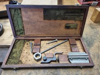 4x Assorted Vintage Precision Tool Cases