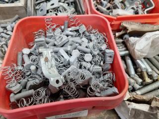 Pallet of Assorted Fastening Hardware & More