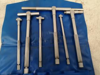 Engineering Telescoping Gages, 6-Piece Set